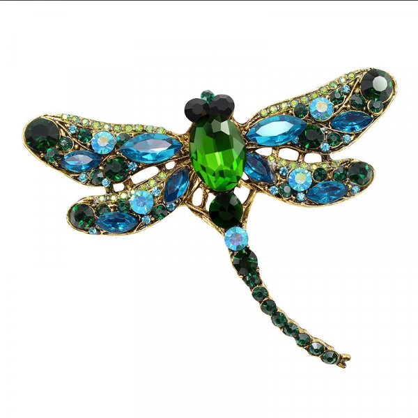 CINDY XIANG Women's Vintage Dragonfly Brooch